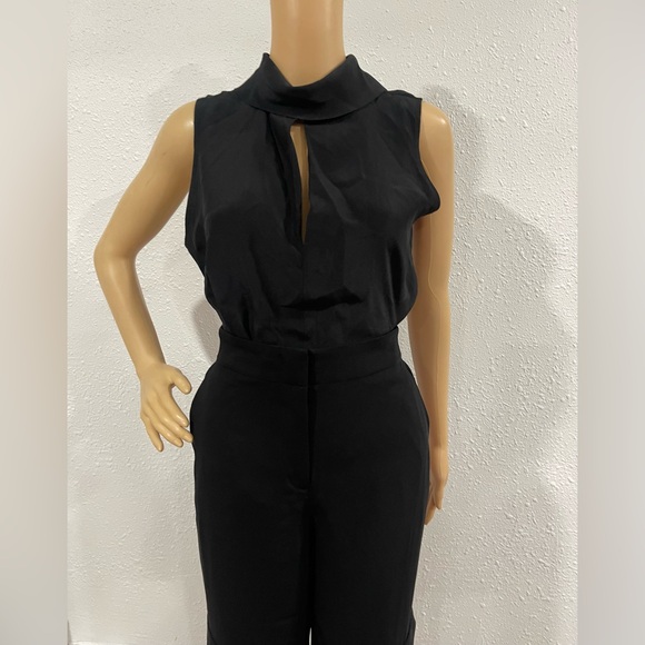 Frame Denim Black Sleeveless Blouse - Picture 1 of 5